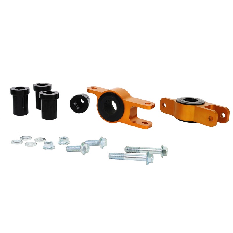 Whiteline Front Control Arm Lower - Inner Rear Bushing Double Offset Kit FOR HONDA 2017-2022 (CIVIC X GEN FK8 TYPE R) KCA467