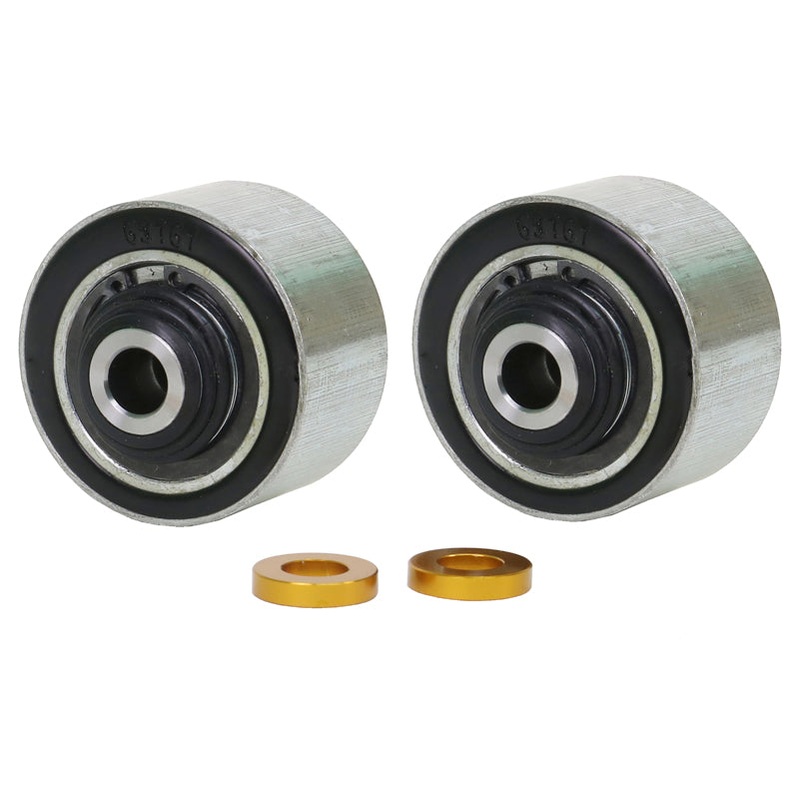 Whiteline Front Control Arm Lower - Inner Rear Bushing Double Offset Kit FOR HYUNDAI 2017-ON (I30 N PD HATCH AND FASTBACK) KCA477