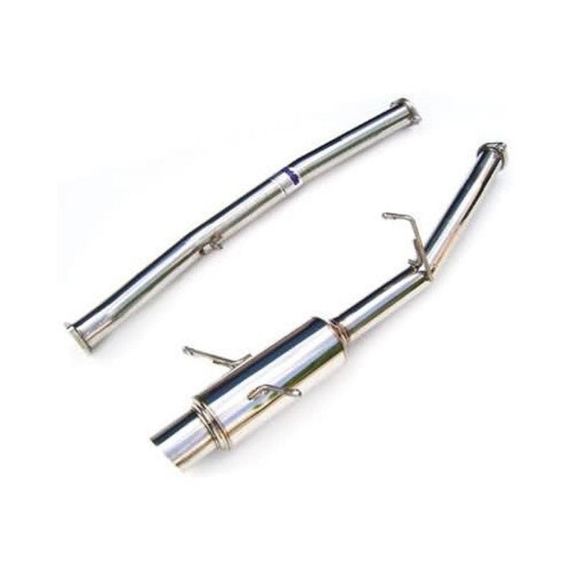 INVIDIA N1 CAT BACK EXHAUST WITH W/SS TIP FOR TOYOTA SUPRA JZA80 93-02