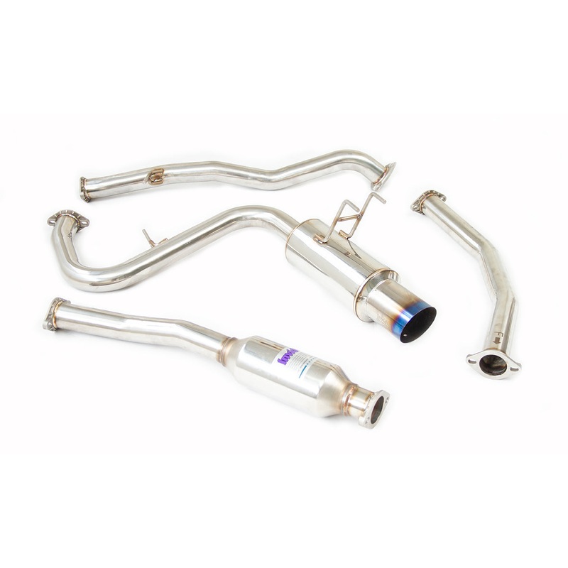 INVIDIA N1 SINGLE EXIT CAT BACK EXHAUST W/TI TIP FOR HONDA CIVIC FC/FK 16-20 1.5T (EXCL CENTRE EXIT RS)