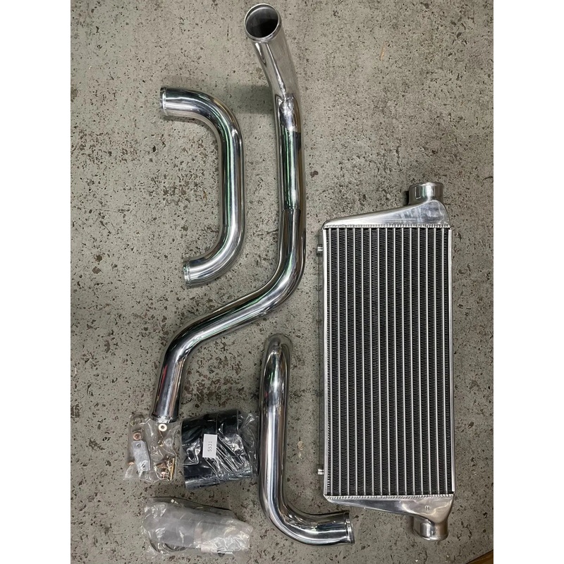 power spirit FMIC INTERCOOLER + FULL PIPING KIT FITS RB20DET RB25DET R32 R33 R34