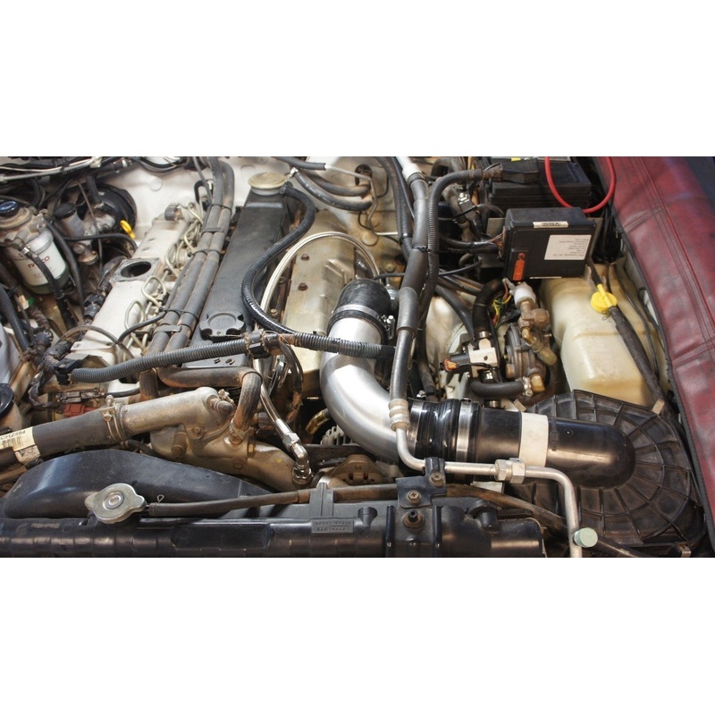 HPD Air Intake FOR NISSAN PATROL GU TD42-T 3" AIR INTAKE SUIT GARRETT TURBO WITH STD AIR BOX