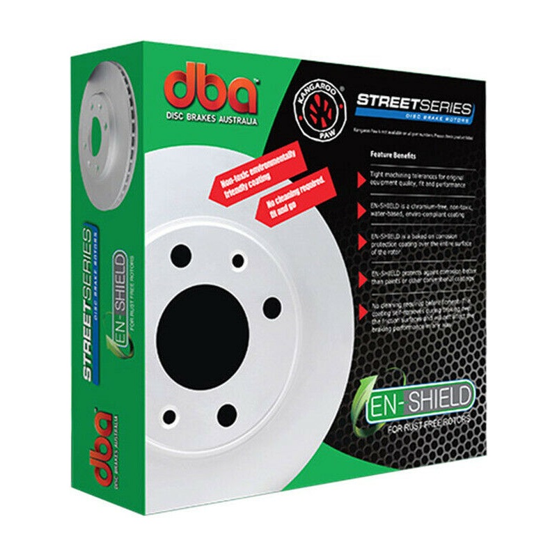 2 x DBA En-Shield Standard Rotor FOR SKODA OCTAVIA TYPE 1U (DBA2811E)