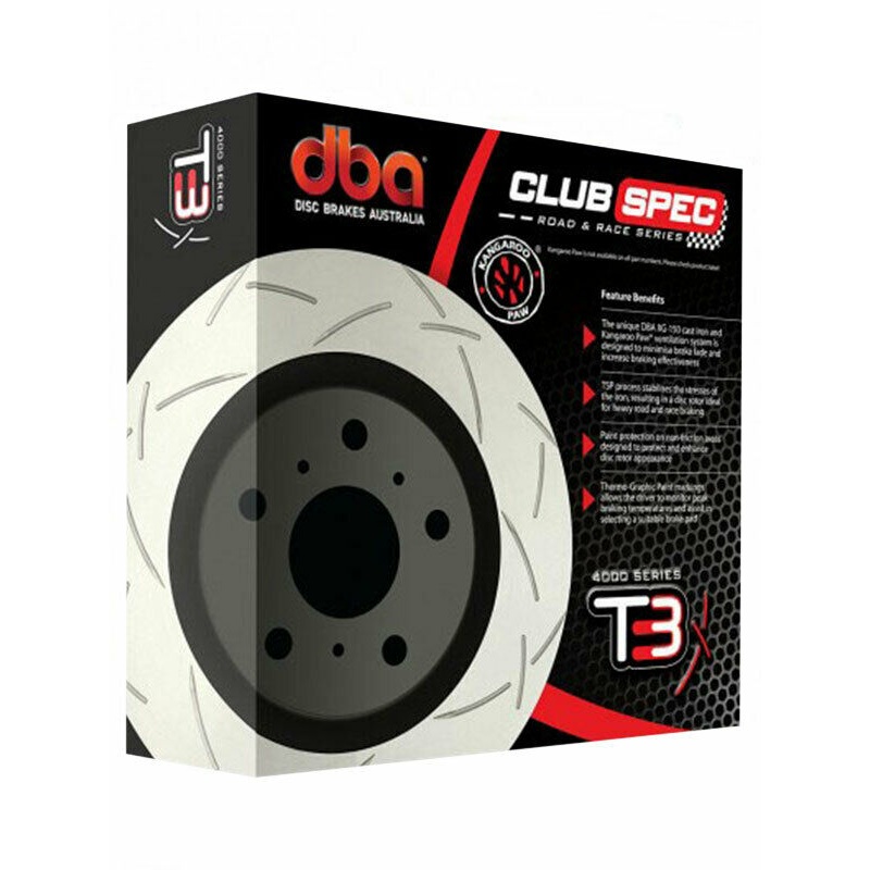 2 x DBA T3 Slotted Rotor (DBA4928S)