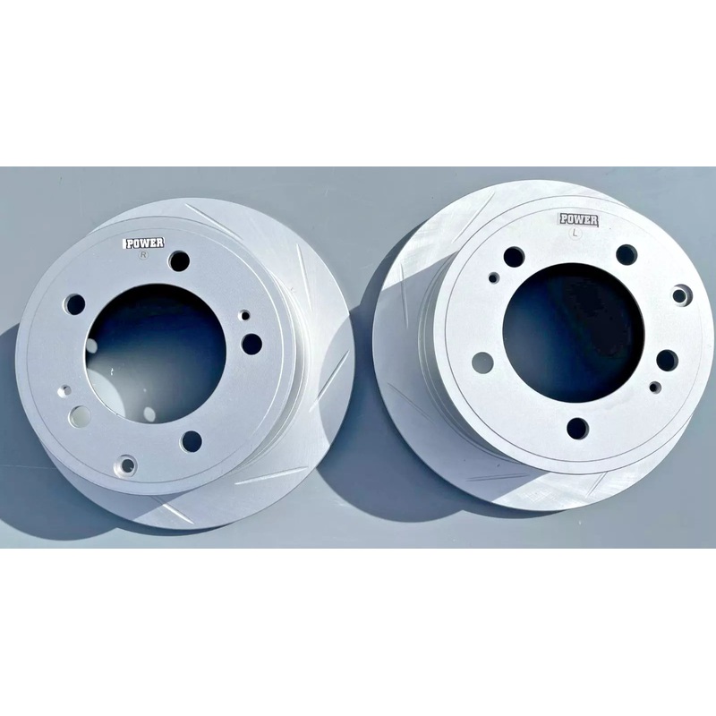 4X Premium BRAKES SLOTTED FRONT + REAR DISC ROTOR for TOYOTA Landcruiser VDJ76 VDJ78 VDJ79R LC79 LC76 LC78