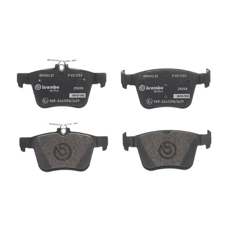 Brembo P85125X XTRA Series Brake Pad Set Rear
