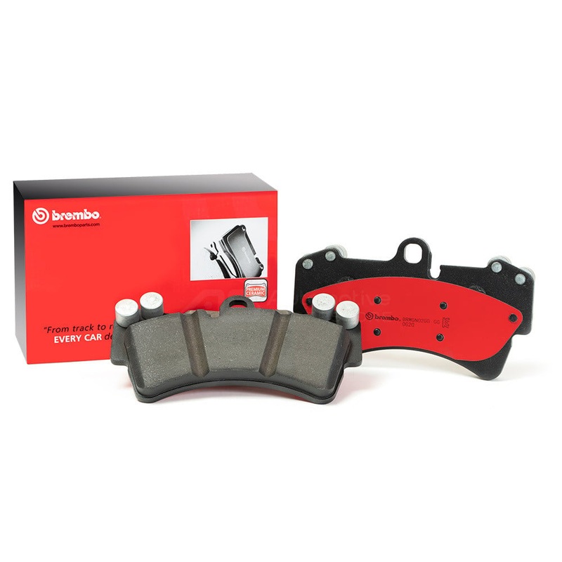 Brembo P85126N NAO Series Premium Ceramic Brake Pad Set Front
