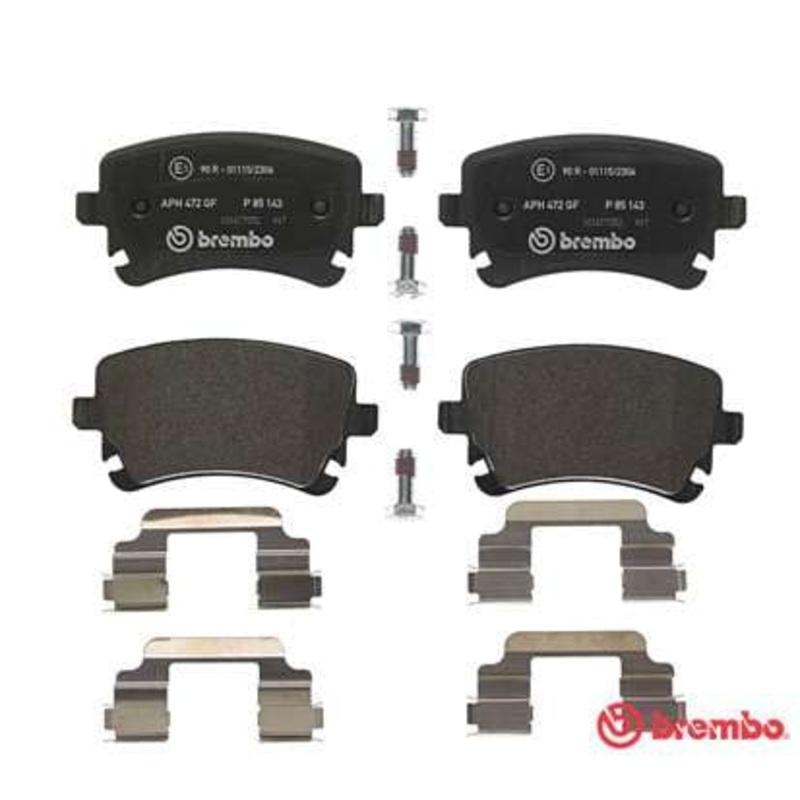 Brembo P85143 Original Replacement LOW-MET Brake Pad Set