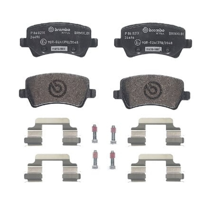 Brembo P86021X XTRA Series Brake Pad Set Rear