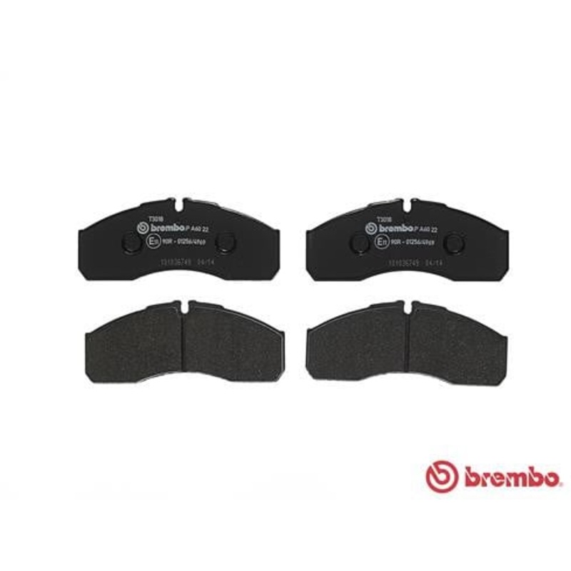 Brembo PA6022 Original Replacement LOW-MET Brake Pad Set