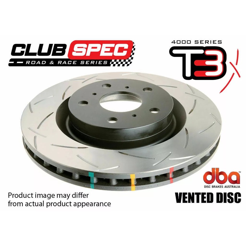 SALE- 2x DBA 4000 T3 SLOTTED DISC ROTOR FIT Holden 78-97 VB-VS COMMODORE REAR