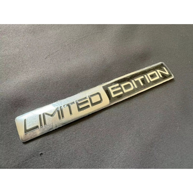 1x CAR badge "limited"