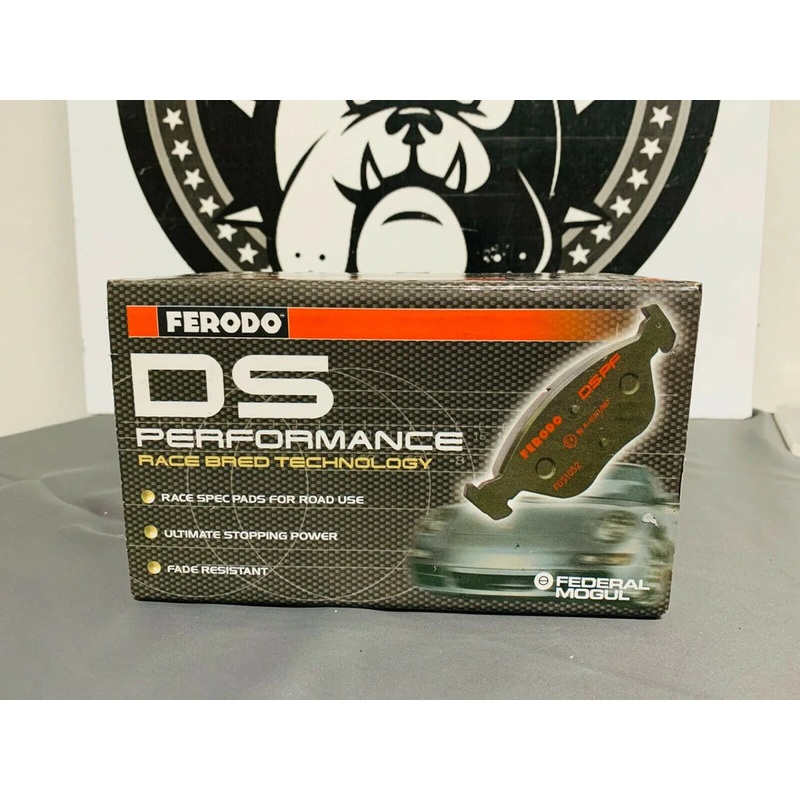FERODO DS PERFORMANCE FRONT BRAKE PADS FOR FORD FPV BA/BF/FG FRONT BREMBO 4 PISTON VERSION -FDSR3028(DB1935)