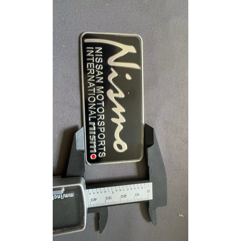SALE- 3D CAR BADGE Emblem Sticker Decal FITS NISMO MOTORSPORTS INTERNATIONAL