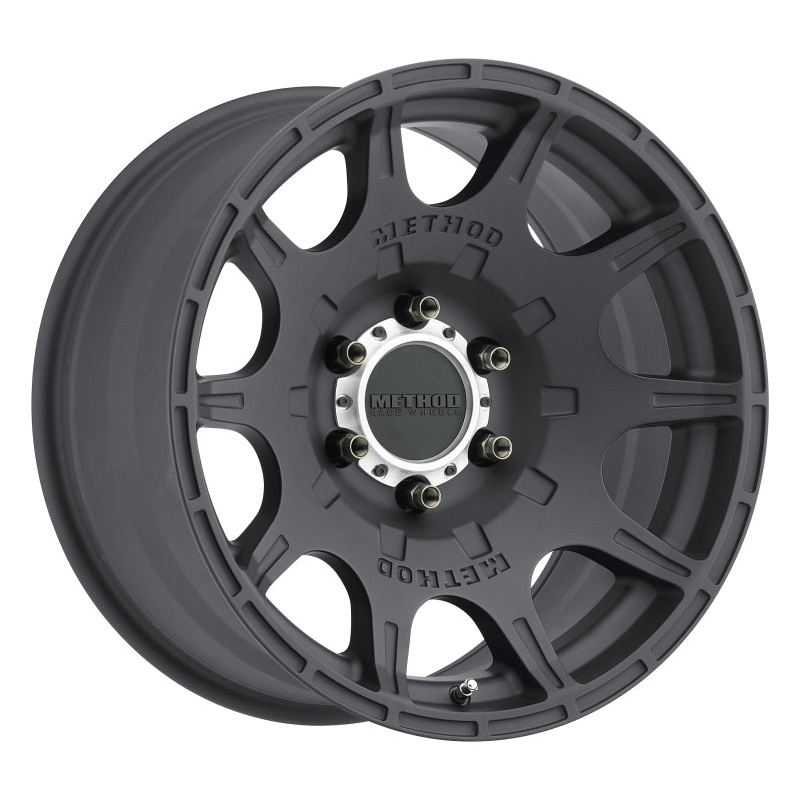 Method MR308 Roost 18x9 +18mm Offset 6x135 87mm CB Matte Black Wheel