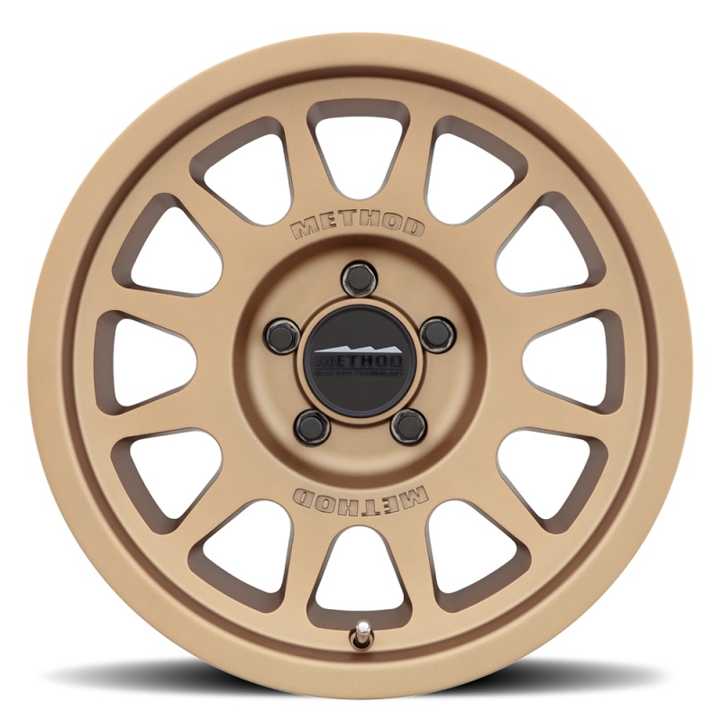 Method MR703 17x8.5 +25mm Offset 5x5 71.5mm CB Method Bronze Wheel