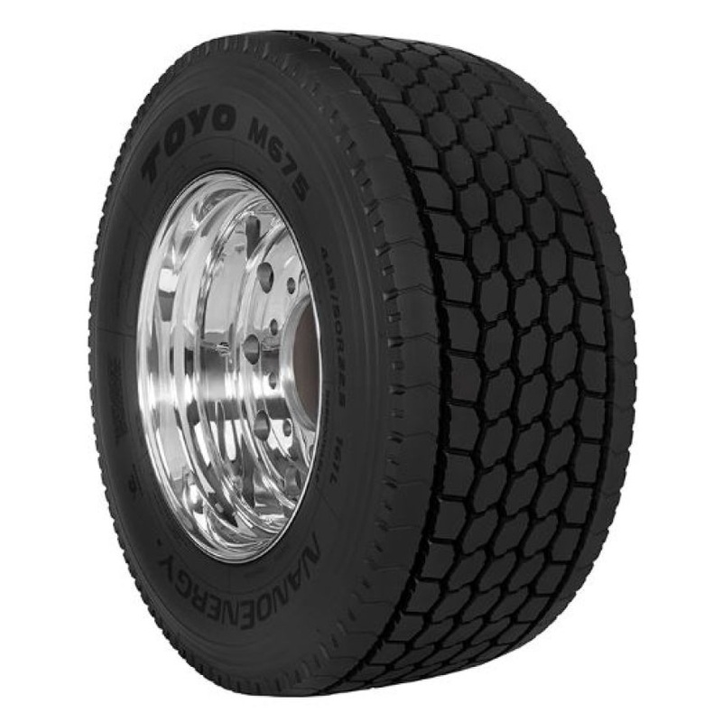 Toyo M675 Tire - 445/50R22.5 161L L/20 (31.66 FET Inc.)