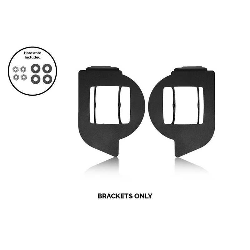 2014-2022 Toyota 4Runner LED Fog Light Pod Replacement Mounting Brackets