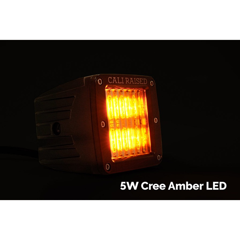 3x2 18W Amber LED Pod