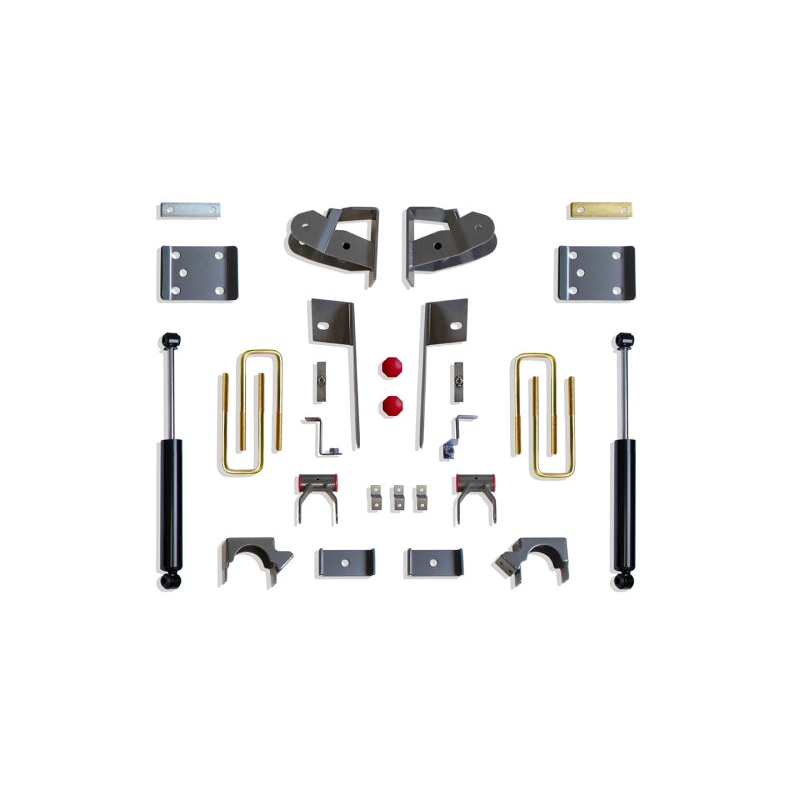 MaxTrac 2019+ GM C/K1500 2WD/4WD 3-4in Rear Adj. Lowering Flip Kit