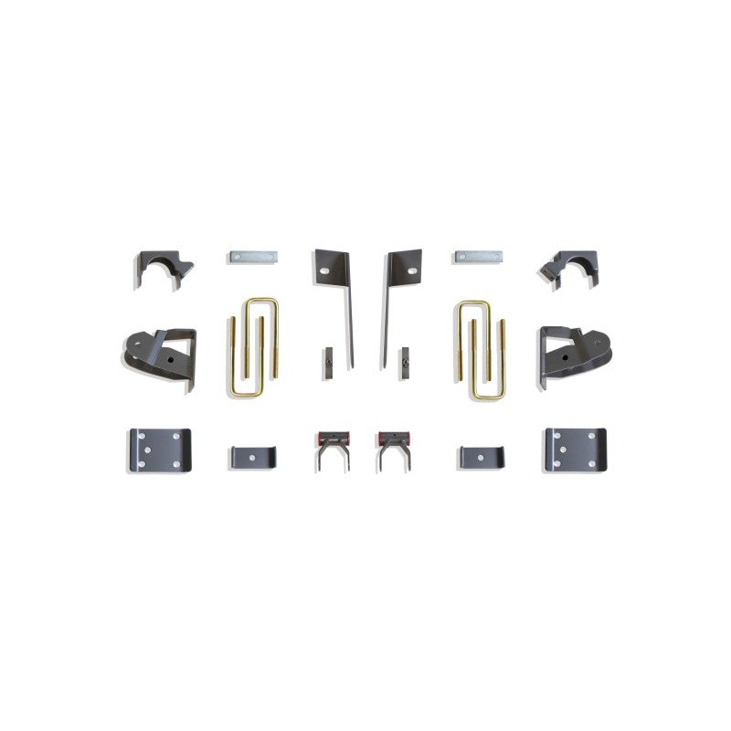 MaxTrac 2019+ GM C/K1500 2WD/4WD 4in Rear Adj. Lowering Flip Kit