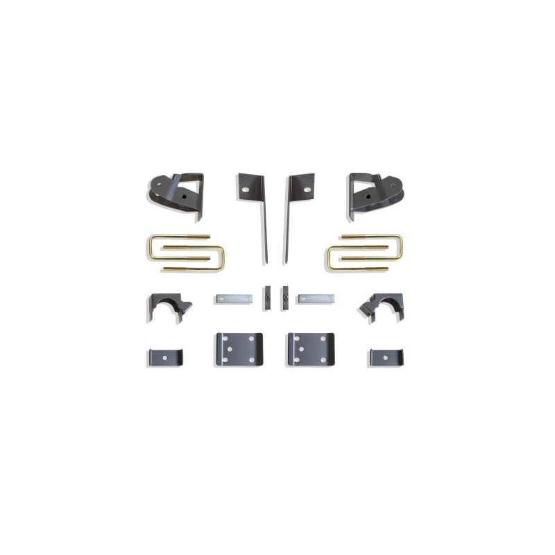 MaxTrac 2019+ GM C/K1500 2WD/4WD 5in Rear Adj. Lowering Flip Kit