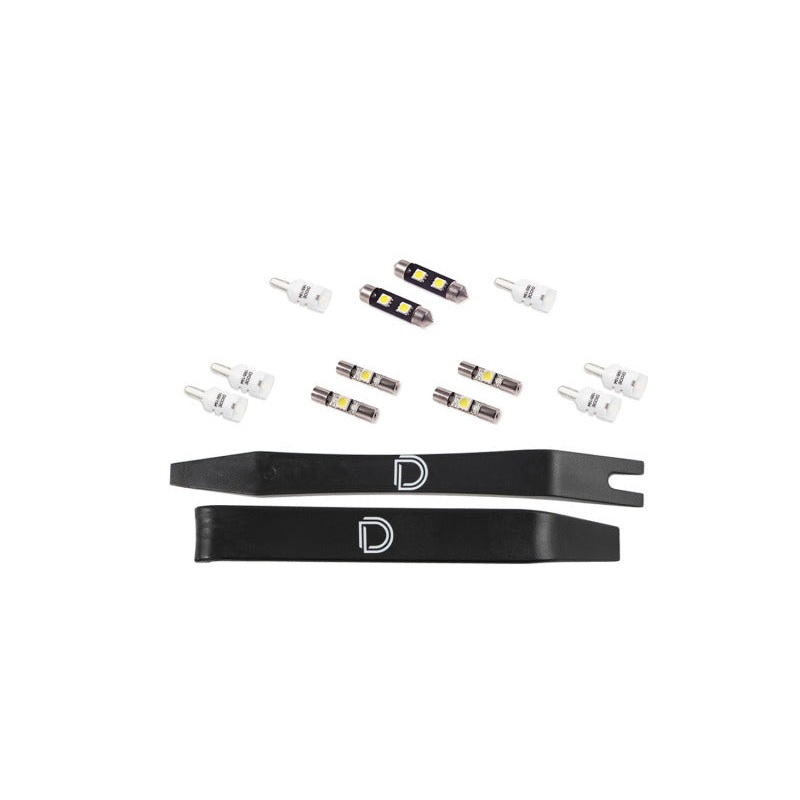 Diode Dynamics 94-04 d Mustang Interior LED Kit Cool White Stage 1