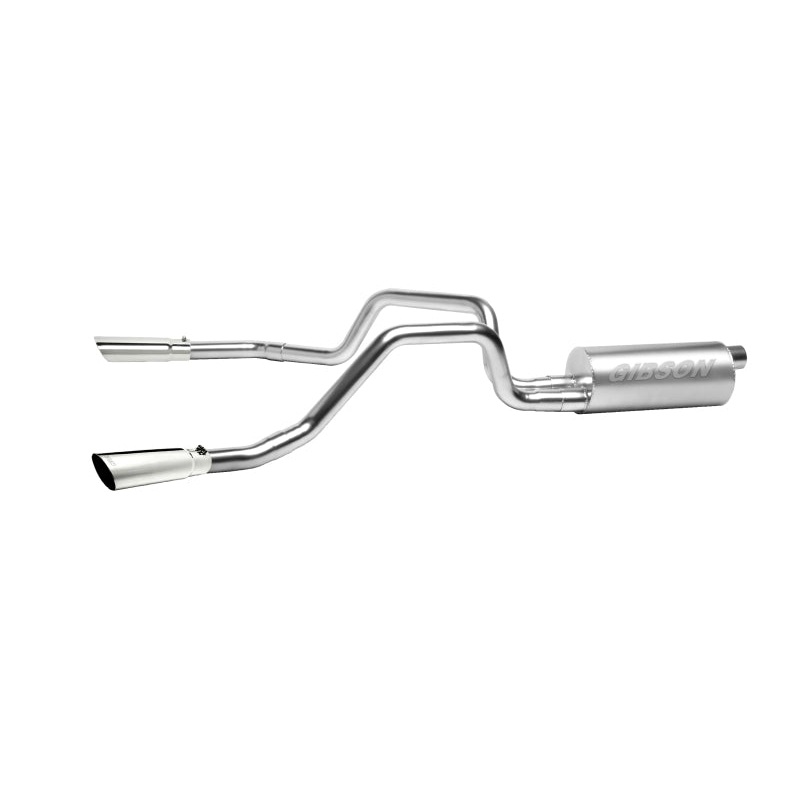 Gibson 03-06 Toyota Tundra Limited 4.7L 2.5in Cat-Back Dual Split Exhaust - Stainless