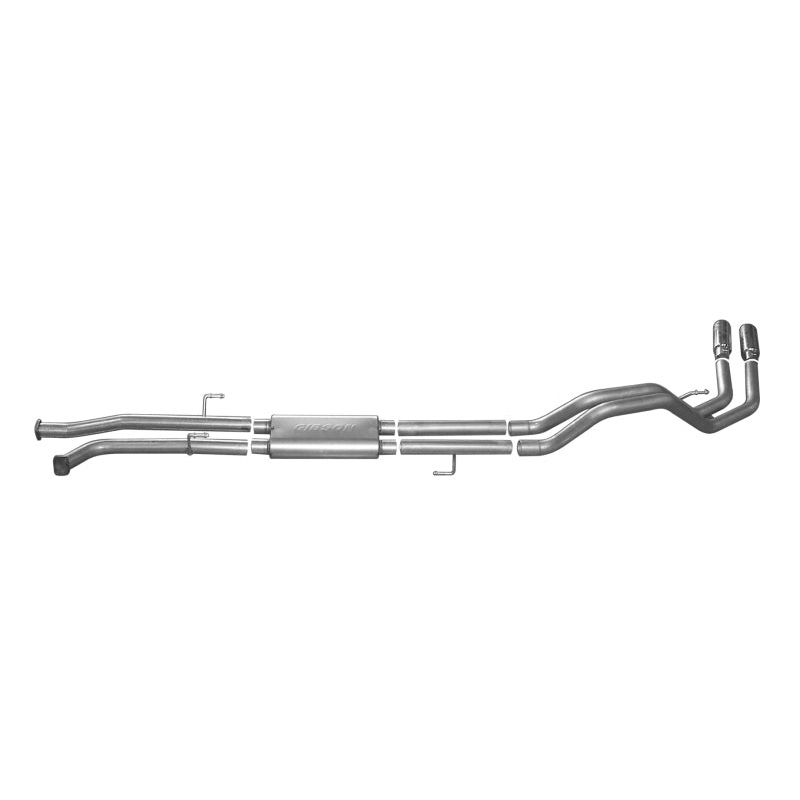 Gibson 10-19 Toyota Tundra SR5 4.6L 2.5in Cat-Back Dual Sport Exhaust - Aluminized