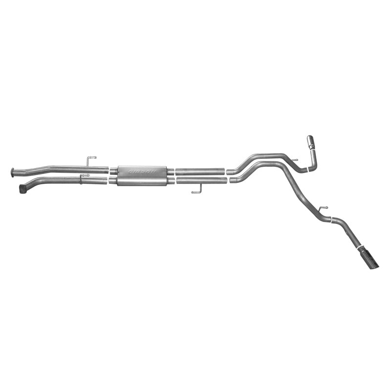 Gibson 14-19 Toyota Tundra SR 4.6L 2.5in Cat-Back Dual Extreme Exhaust - Stainless