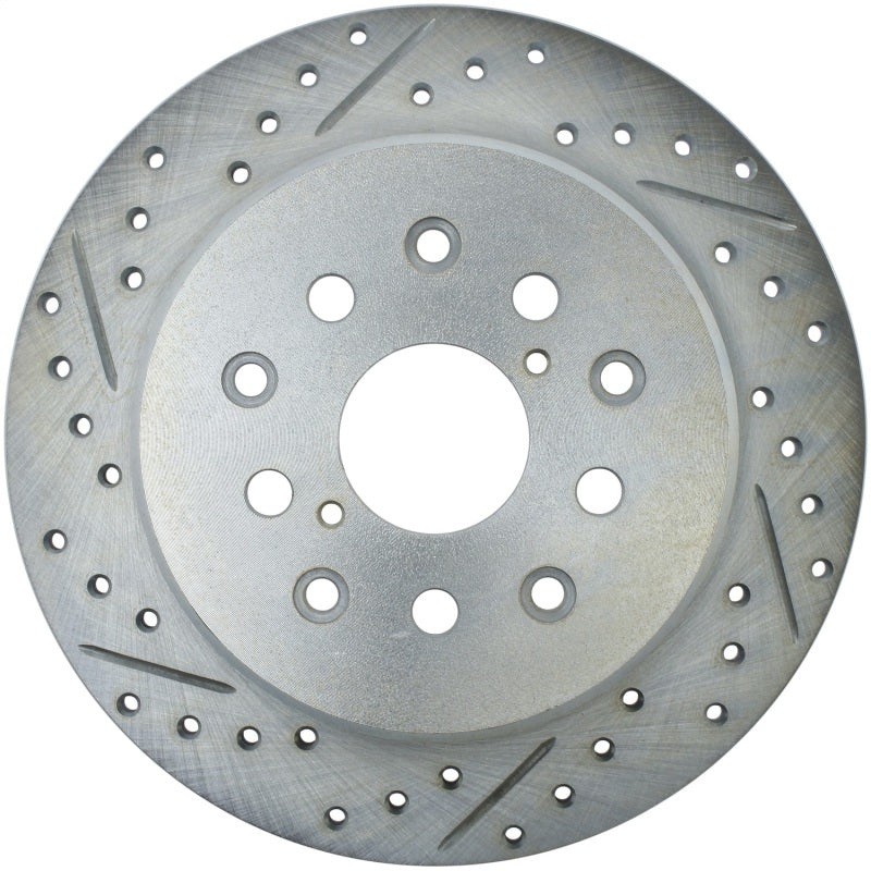 StopTech 01-05 Lexus IS300 / 02-10 Lexus SC430 Sport Slotted & Drilled Rear Right Brake Rotor