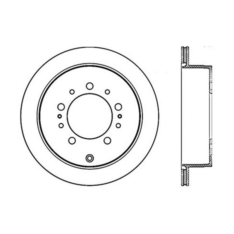 StopTech Drilled Sportstop Cryo Rotor - Right