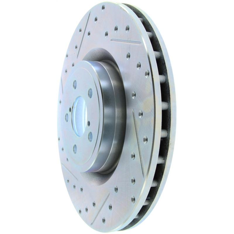 StopTech Select Sport Drilled & Slotted Rotor - Front Left
