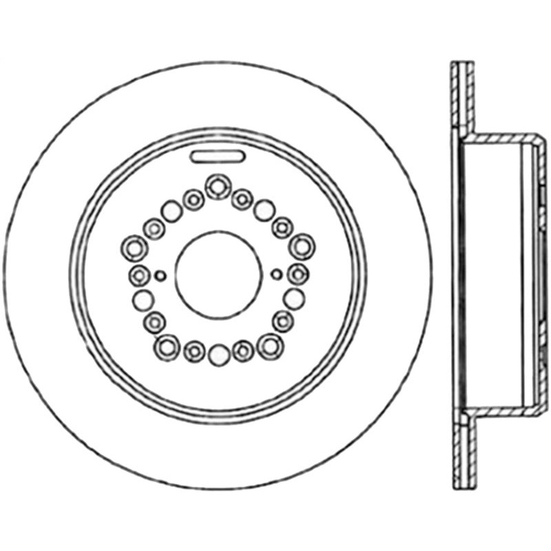 StopTech CryoStop Rotor - Rear