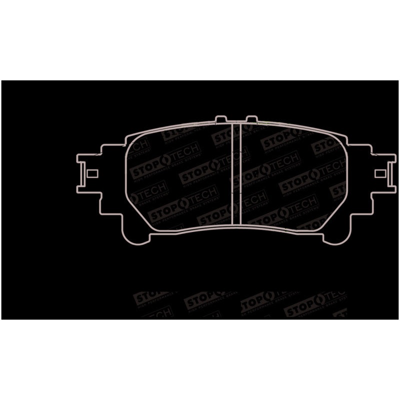 StopTech 14-17 Lexus IS350 Street Performance Rear Brake Pads