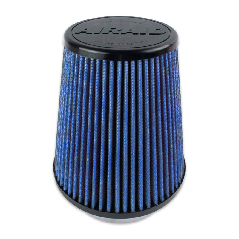 Airaid Universal Air Filter - Cone 4 x 7 x 4 5/8 x 7 w/ Short Flange - Blue SynthaMax