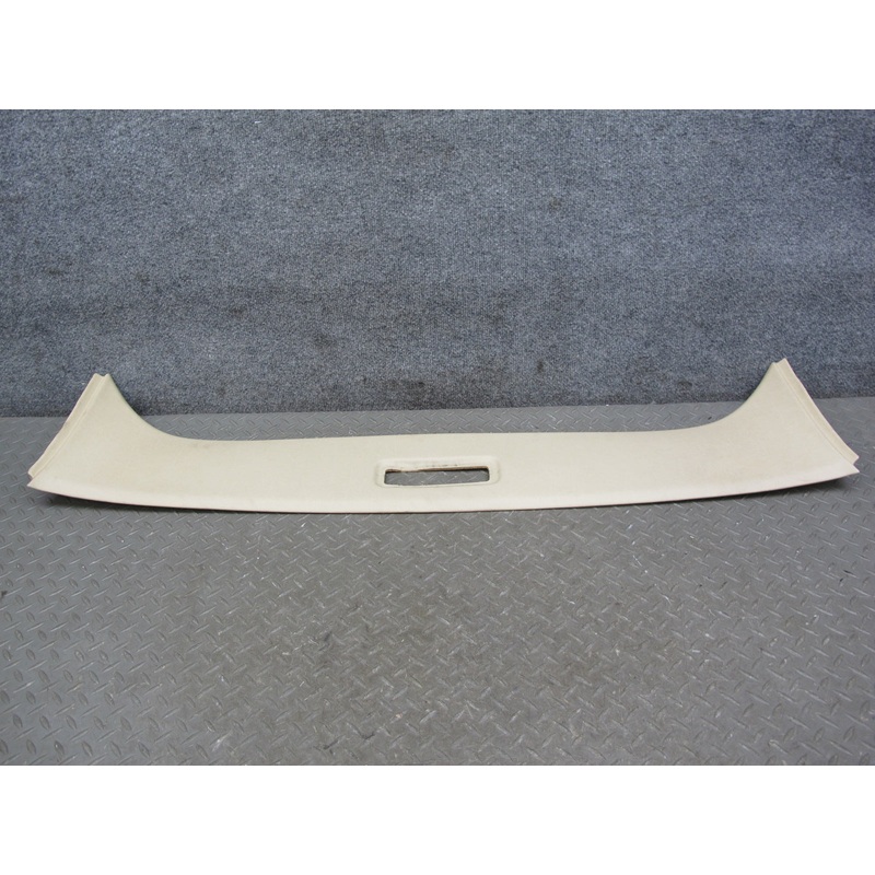 86-91 Mercedes W126 Rear Overhead Headliner Roof Trim Cover Panel Beige OEM