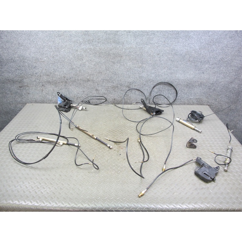01-06 BMW E46 Convertible TOP Hydraulic Cylinder Cable Set OEM
