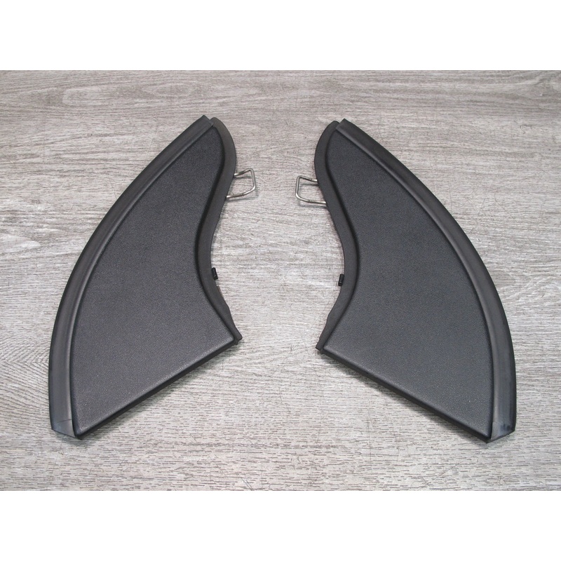 05-11 Mercedes R171 Slk-class Rear Left & Right Flap Trim Cover Black Set OEM