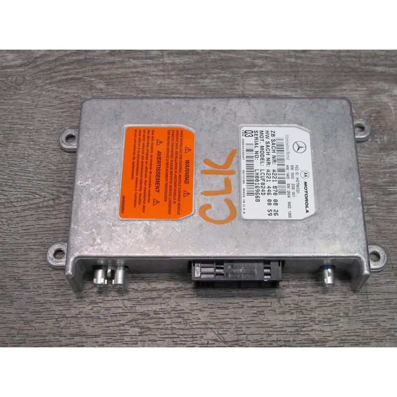 05-11 Mercedes R171 Slk-class Voice Communication Control Module 2218700826 OEM