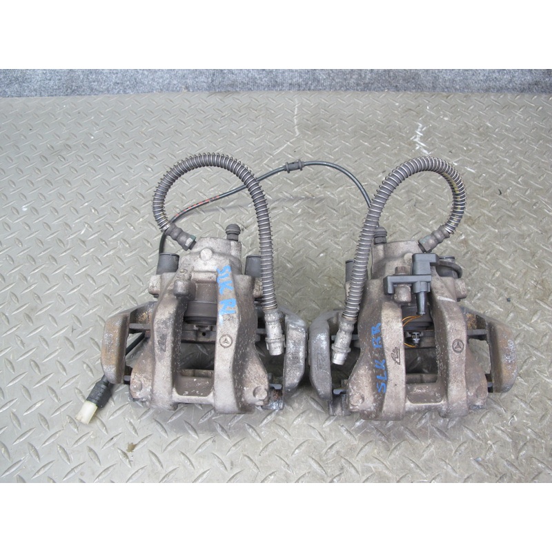 07-12 Mercedes R230 SL550 SL600 Set of 2 Rear Left & Right Brake Caliper OEM