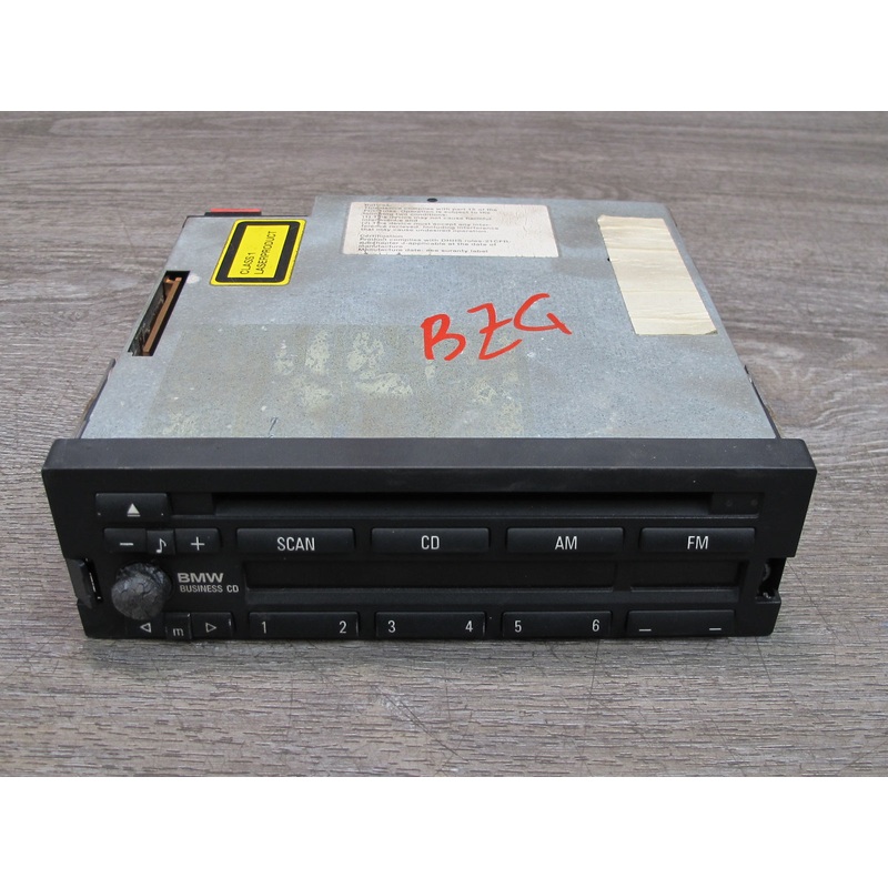 1998 BMW E36/7 Z3 Stereo Radio AM FM Business CD Player Plaupunkt OEM