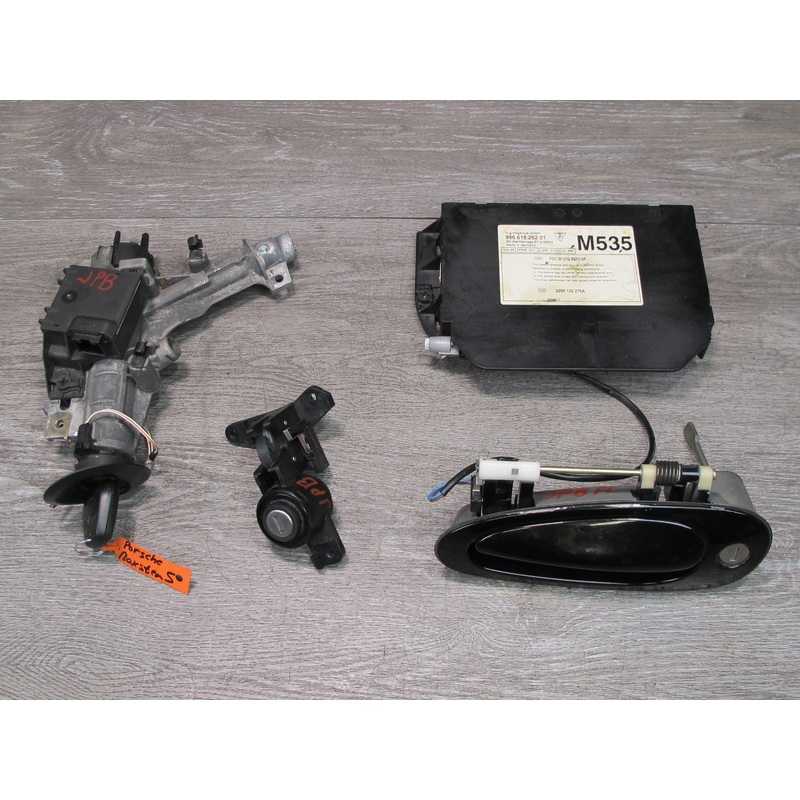 2001-2002 Porsche Boxster S 986 M96.21 M/T Anti-theft Ignition Lock Handle Set