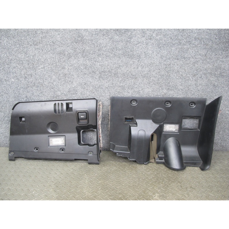 2006-2010 BMW E63 E64 Dash Front Left & Right Knee Trim Cover Panel Set of 2