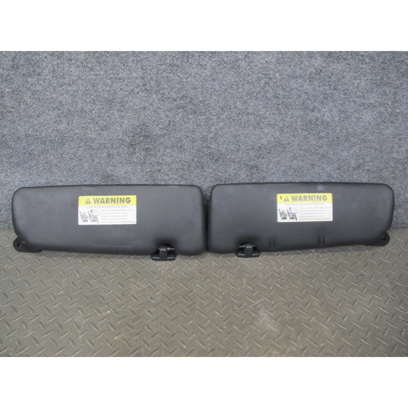2006-2010 BMW E64 Convertible Front Left & Right Sun Visor Set of 2
