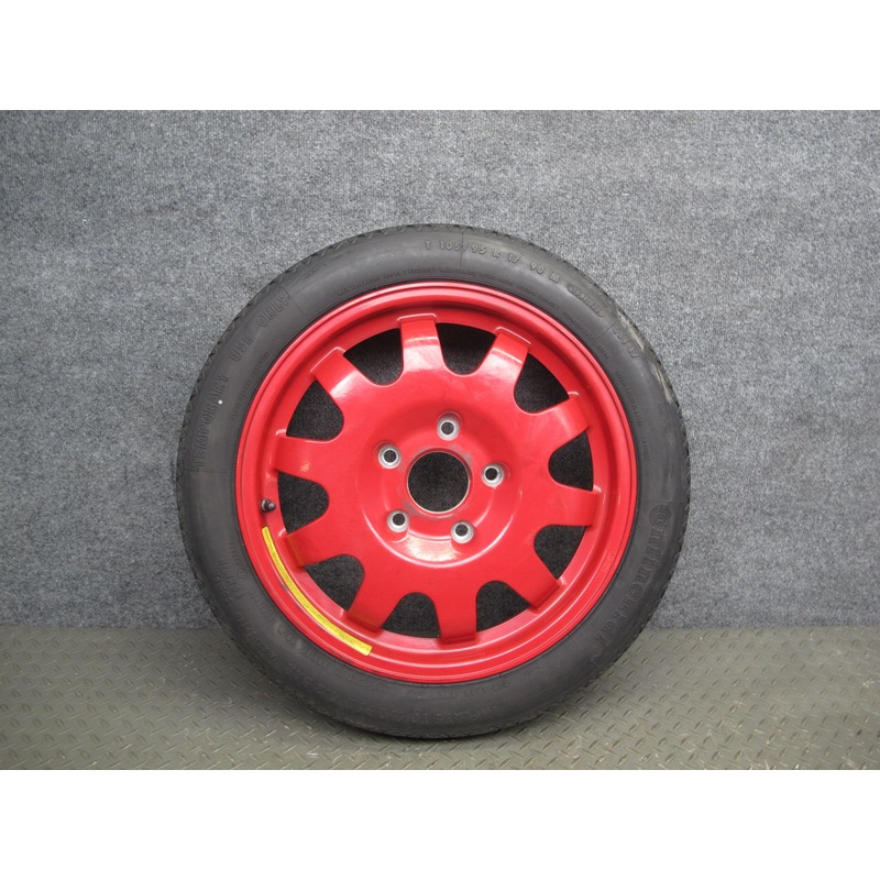 97-04 Porsche Boxster 986 Emergency Spare Tire Wheel 17x3.5 ET19 Conti 105/95