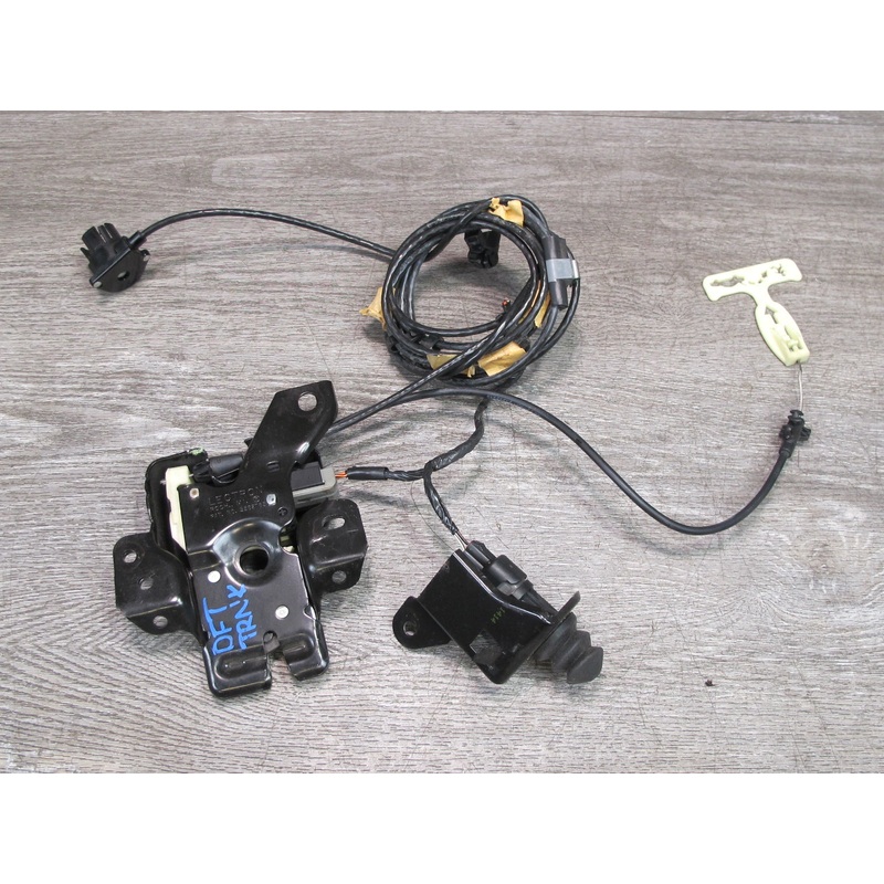 02-05 Ford Thunderbird Rear Trunk Lid Lock Latch Actuator w Cable OEM
