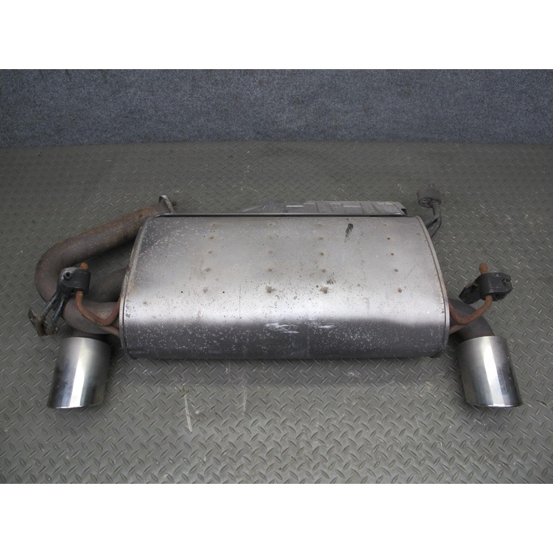 03-05 Nissan 350Z Z33 VQ35DE Rear Exhaust Muffler w Tips 46K Miles OEM