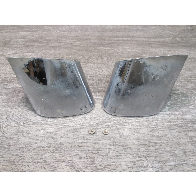03-08 Mercedes R230 Set of 2 Rear Left & Right Exhaust Muffler Tip OEM