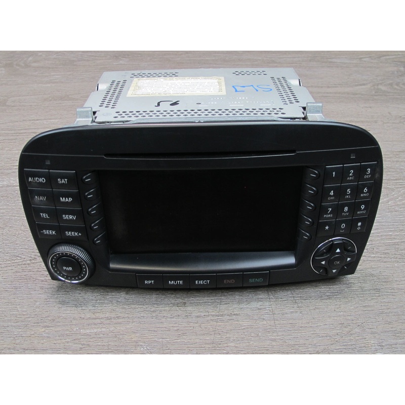 05-08 Mercedes R230 Sl-class GPS Navi Radio CD Player Receiver Head Unit OEM